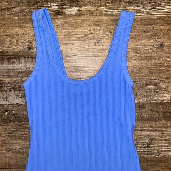 Aerie Blue Maxi Dress - Picture 4 of 9